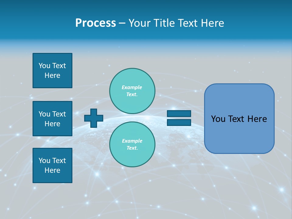 Website Worldwide Map PowerPoint Template