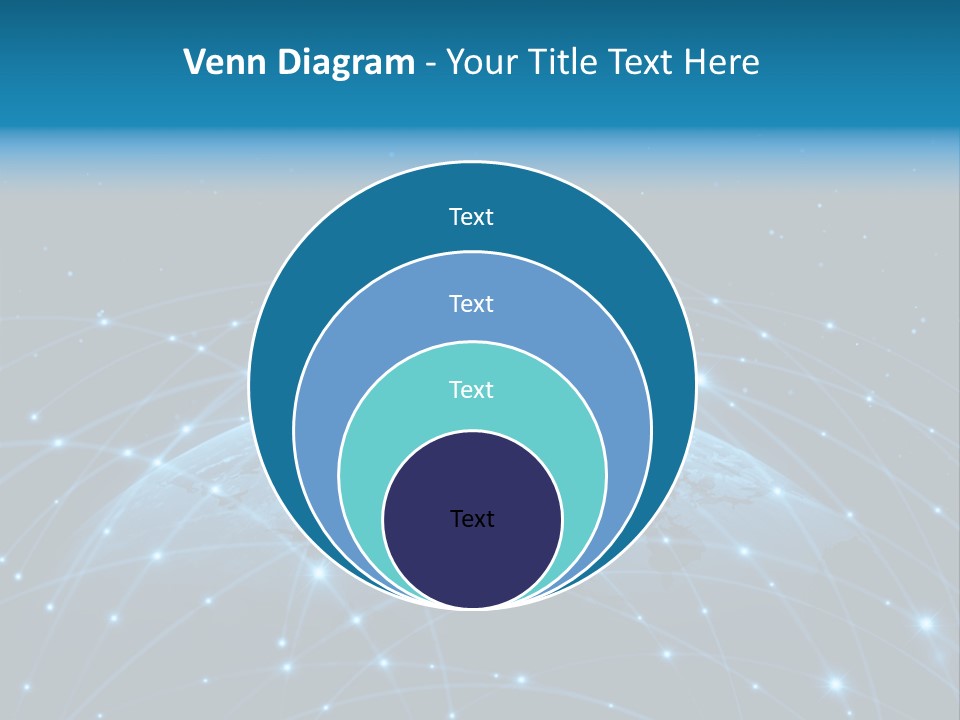 Website Worldwide Map PowerPoint Template