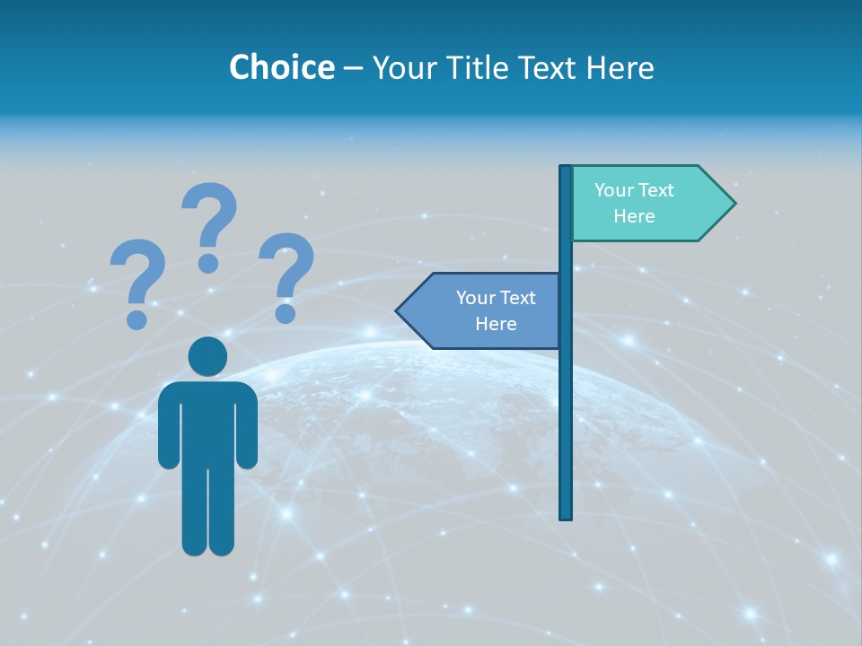 Website Worldwide Map PowerPoint Template