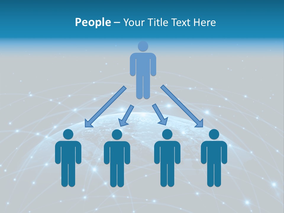 Website Worldwide Map PowerPoint Template