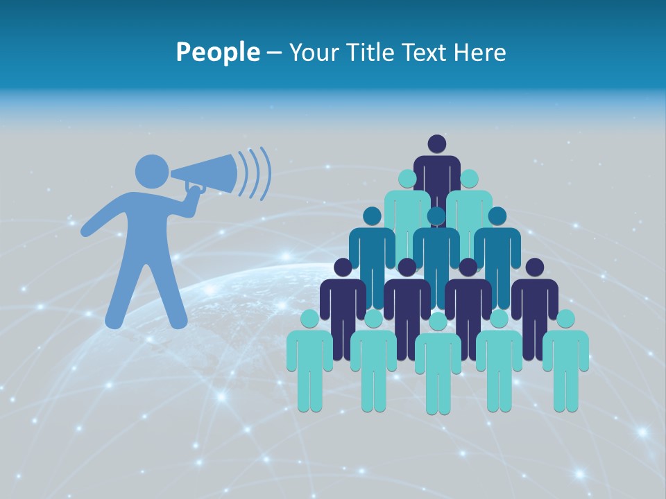 Website Worldwide Map PowerPoint Template