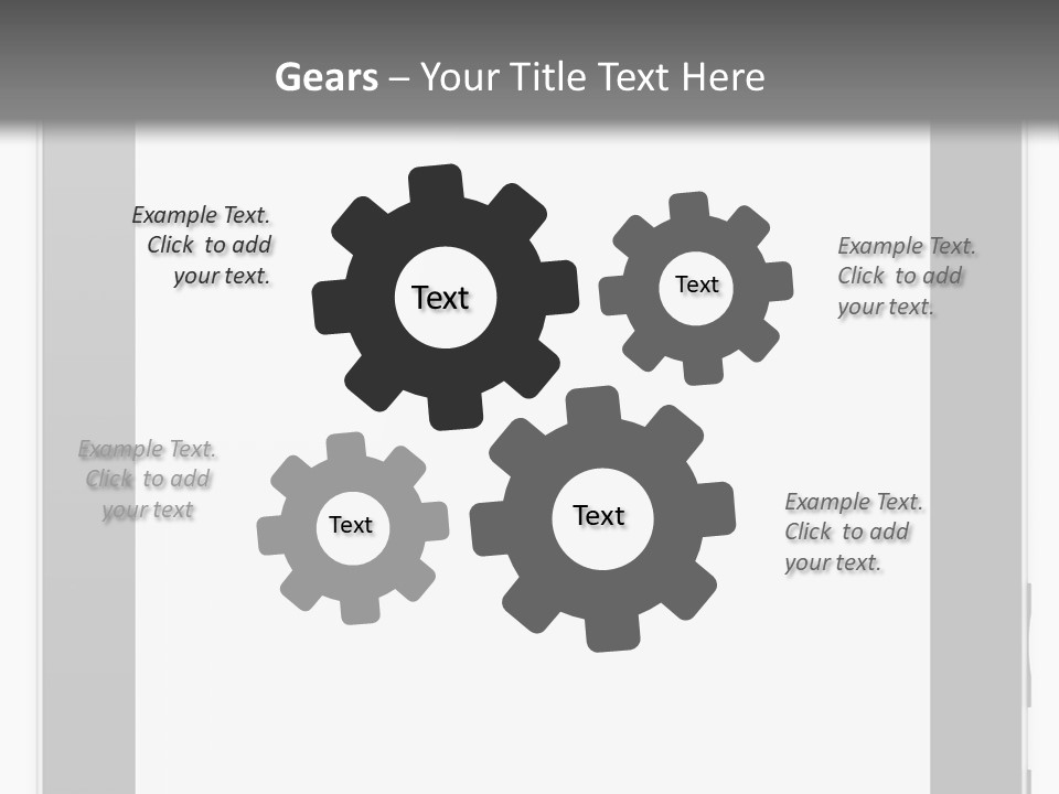 Black Mobile Design PowerPoint Template