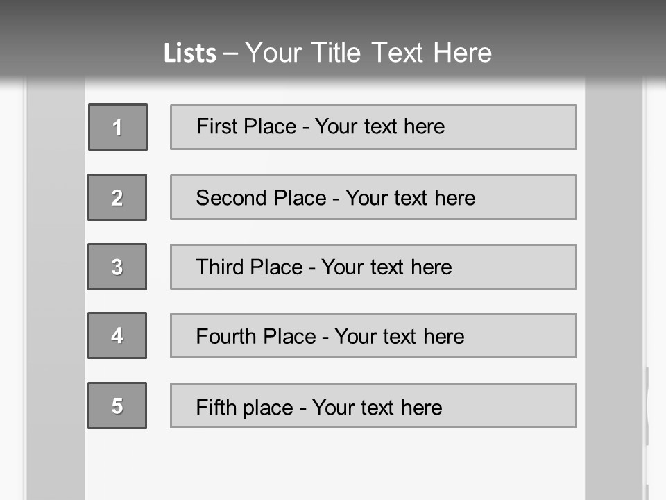 Black Mobile Design PowerPoint Template