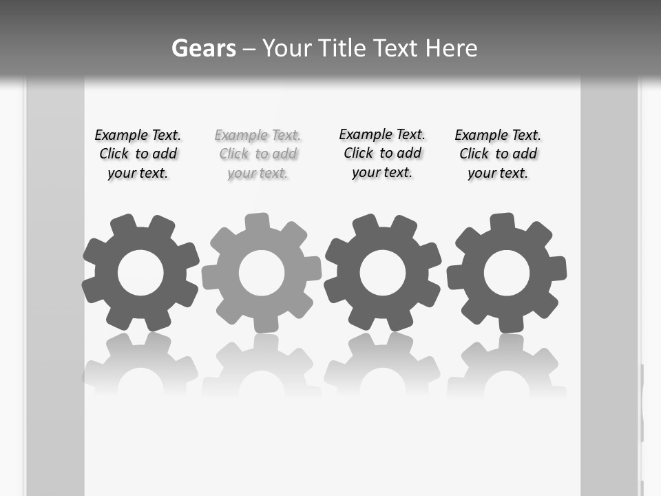 Black Mobile Design PowerPoint Template