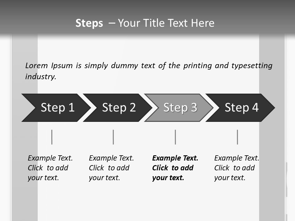 Black Mobile Design PowerPoint Template