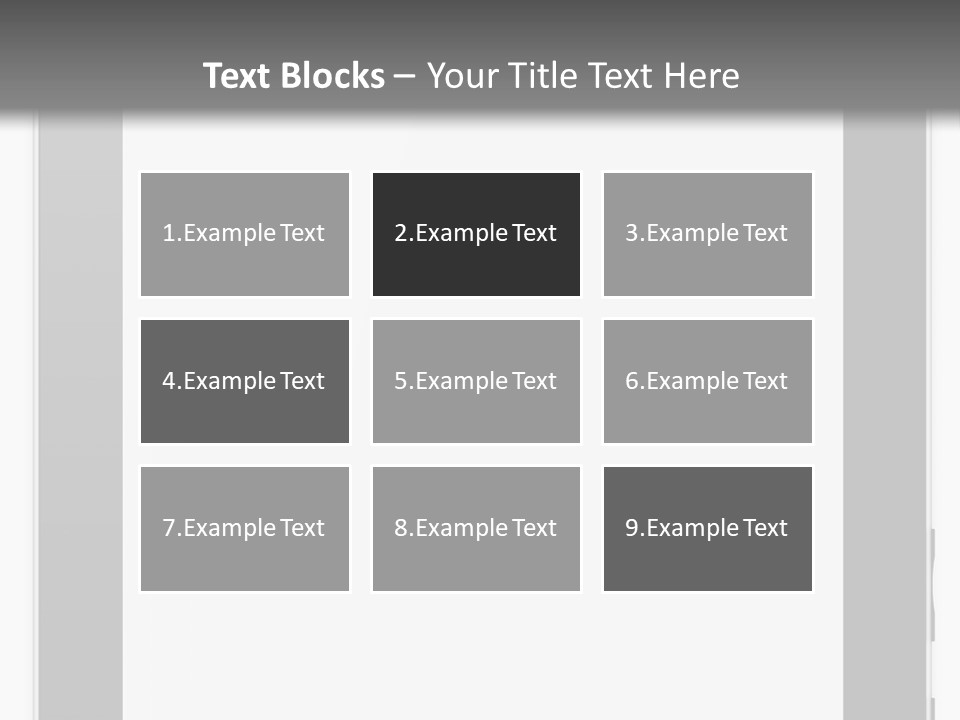 Black Mobile Design PowerPoint Template