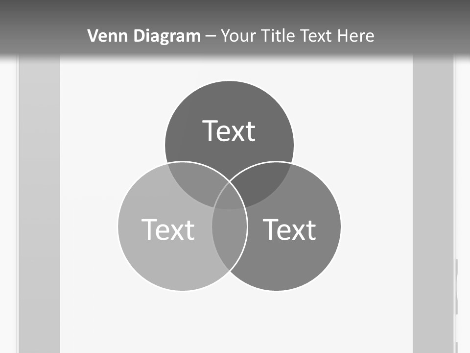 Black Mobile Design PowerPoint Template