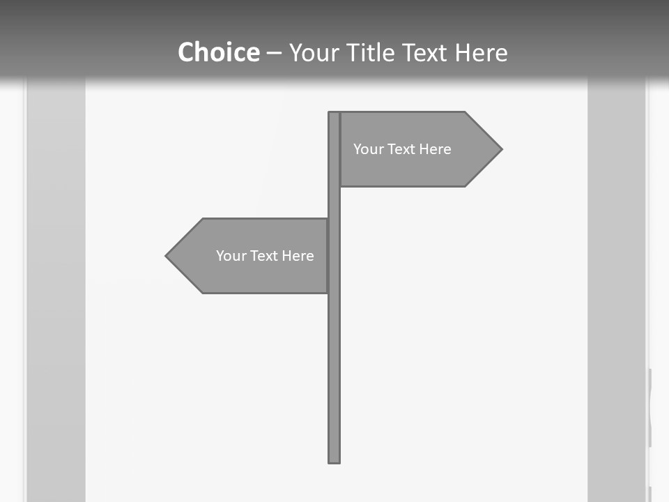 Black Mobile Design PowerPoint Template