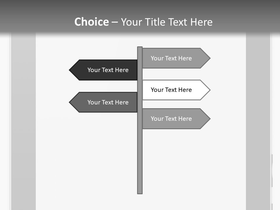 Black Mobile Design PowerPoint Template