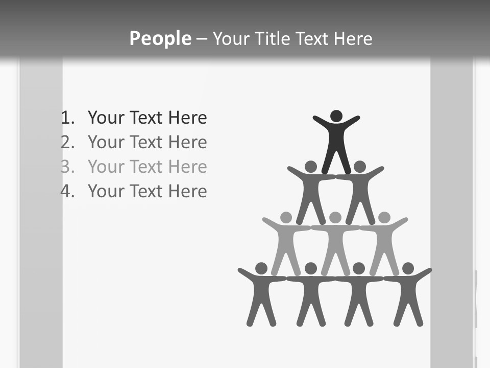 Black Mobile Design PowerPoint Template