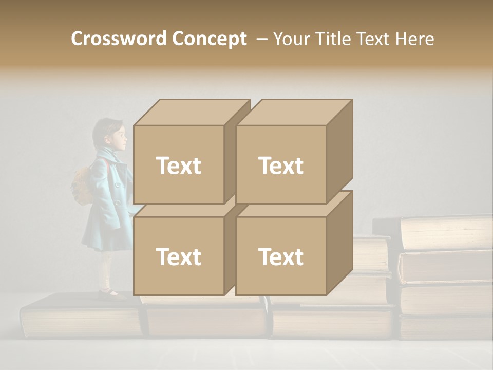 Rucksack Caucasian History PowerPoint Template