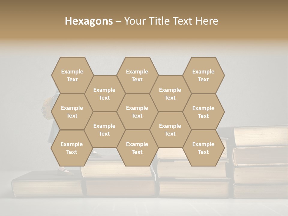 Rucksack Caucasian History PowerPoint Template