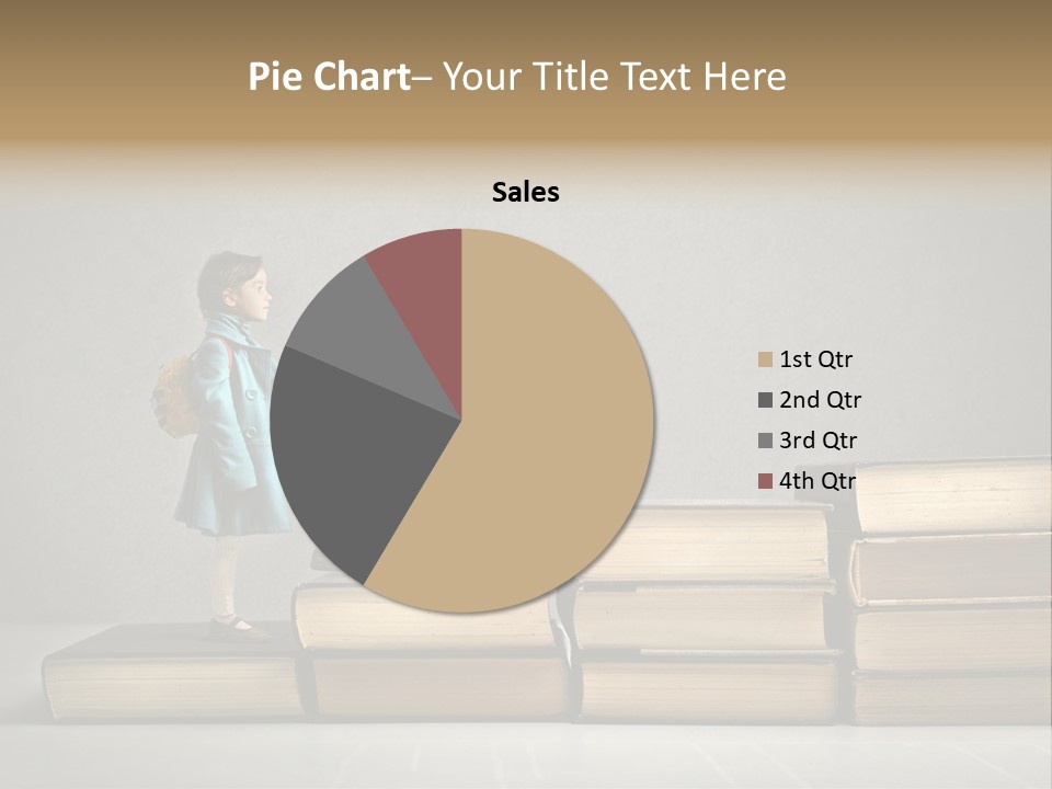 Rucksack Caucasian History PowerPoint Template