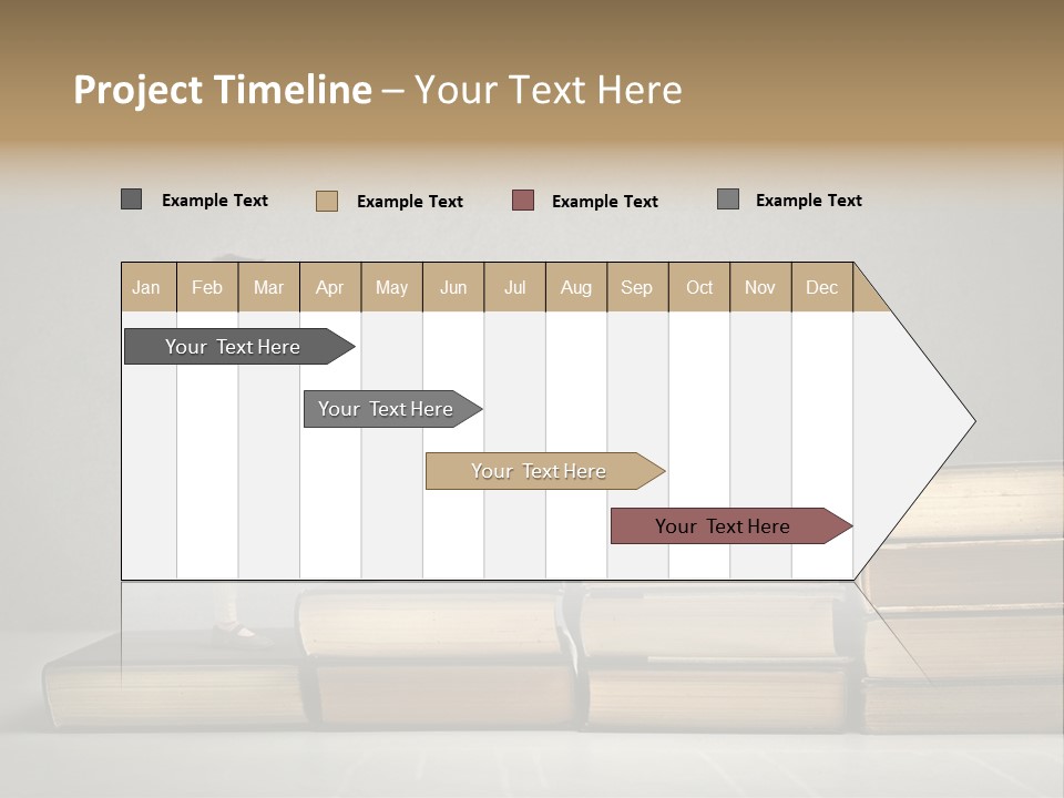 Rucksack Caucasian History PowerPoint Template