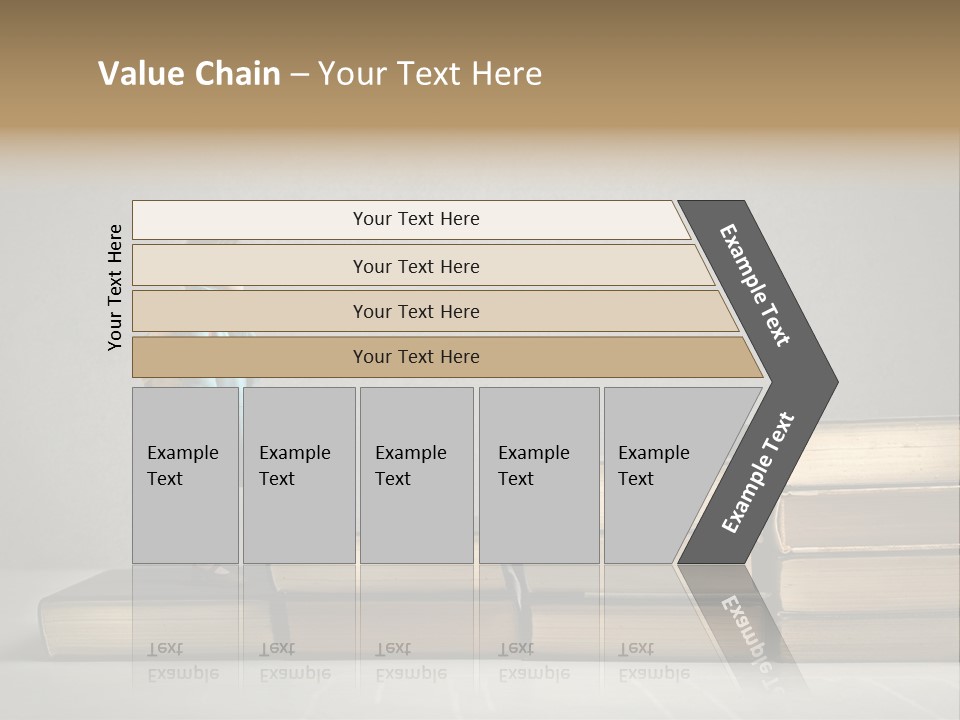 Rucksack Caucasian History PowerPoint Template