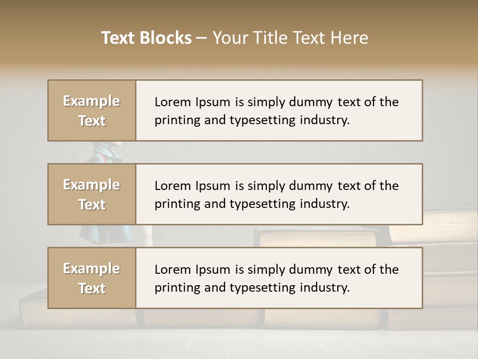 Rucksack Caucasian History PowerPoint Template