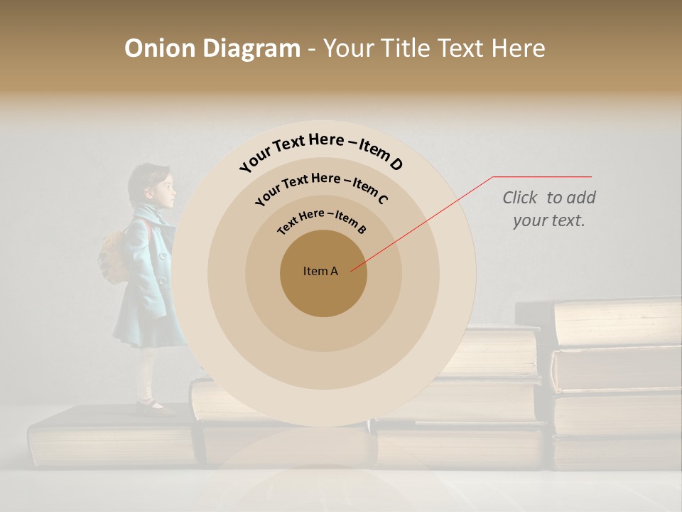 Rucksack Caucasian History PowerPoint Template