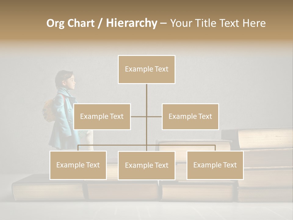 Rucksack Caucasian History PowerPoint Template