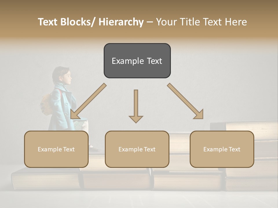 Rucksack Caucasian History PowerPoint Template
