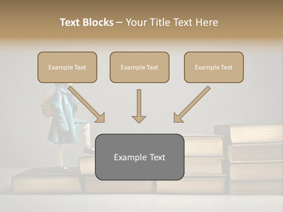 Rucksack Caucasian History PowerPoint Template