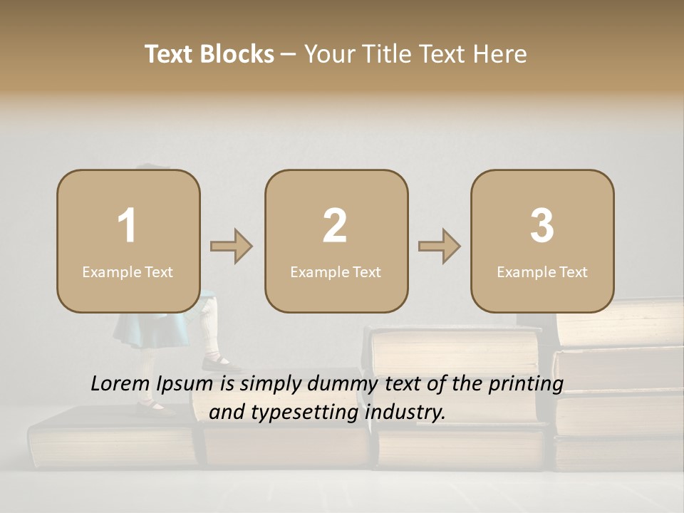 Rucksack Caucasian History PowerPoint Template
