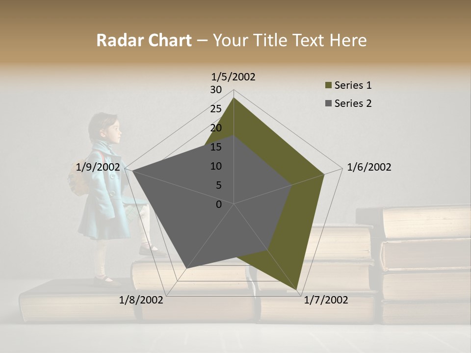 Rucksack Caucasian History PowerPoint Template