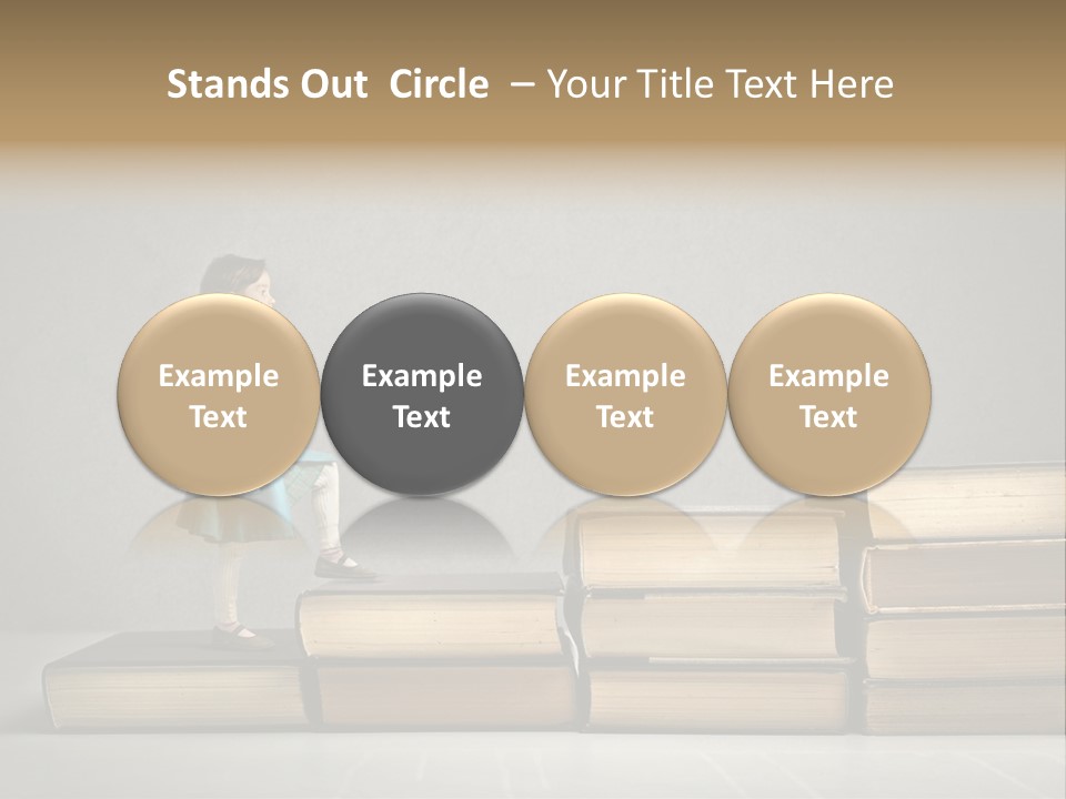 Rucksack Caucasian History PowerPoint Template