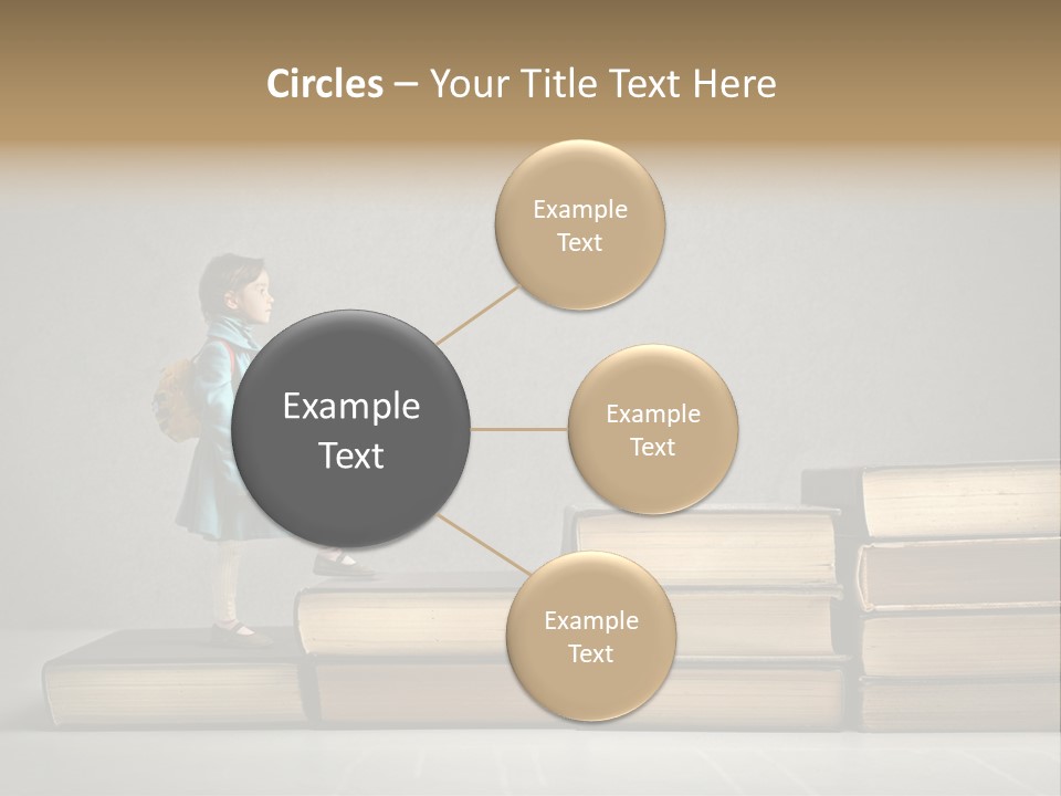 Rucksack Caucasian History PowerPoint Template