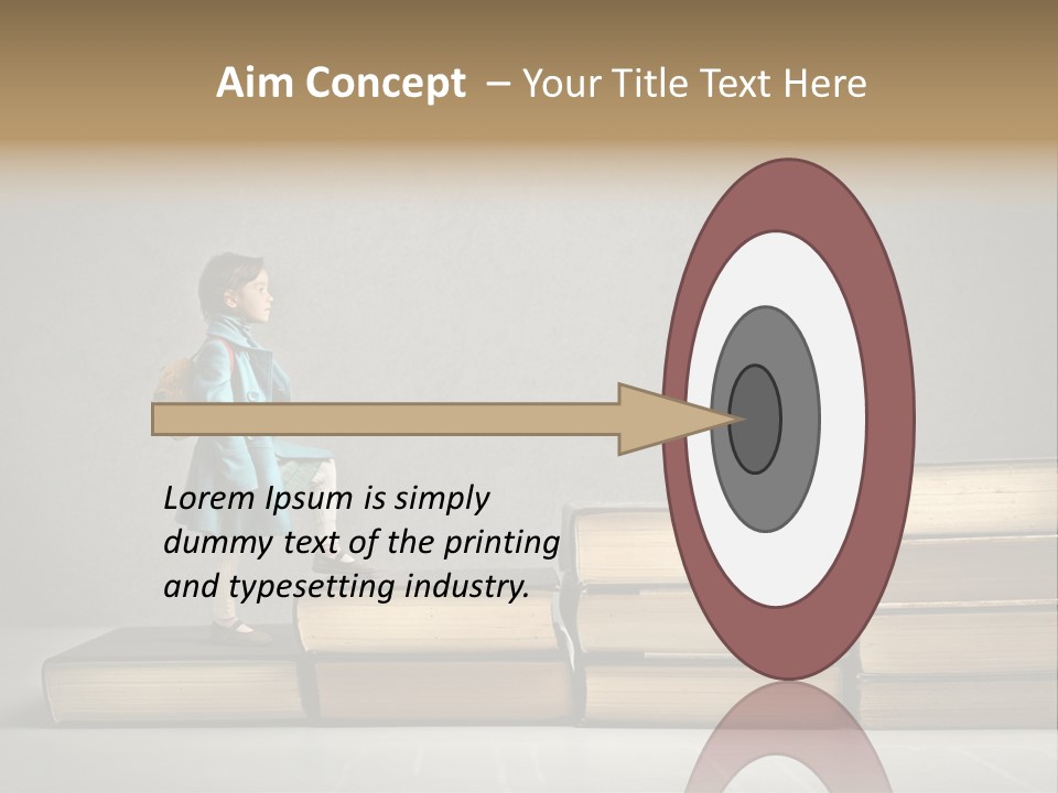 Rucksack Caucasian History PowerPoint Template