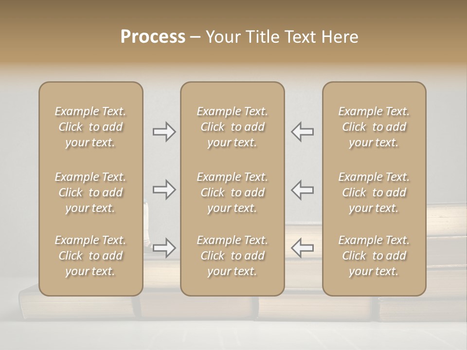 Rucksack Caucasian History PowerPoint Template