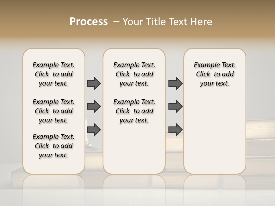 Rucksack Caucasian History PowerPoint Template