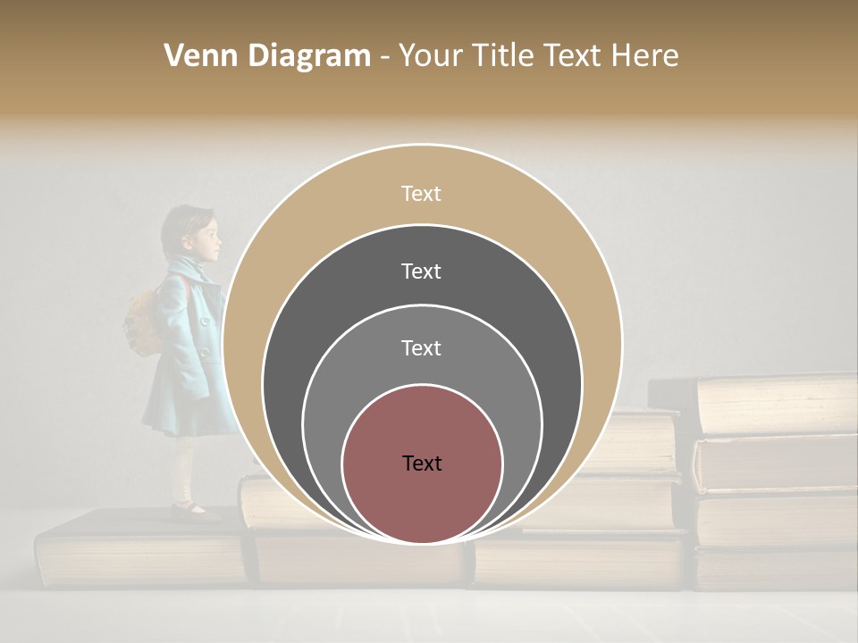 Rucksack Caucasian History PowerPoint Template
