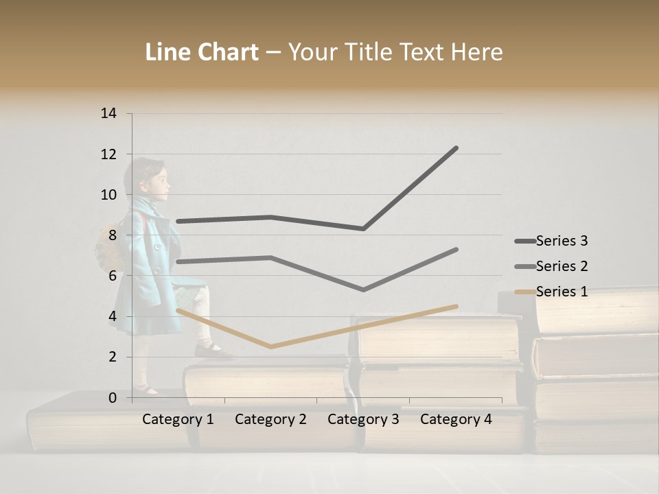 Rucksack Caucasian History PowerPoint Template