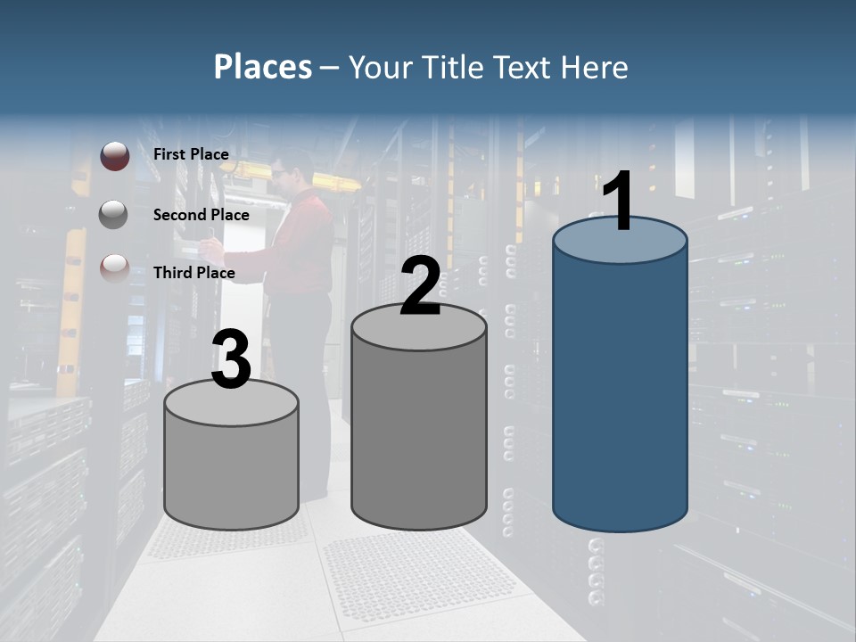 Storage Compartment Firewall It Support PowerPoint Template