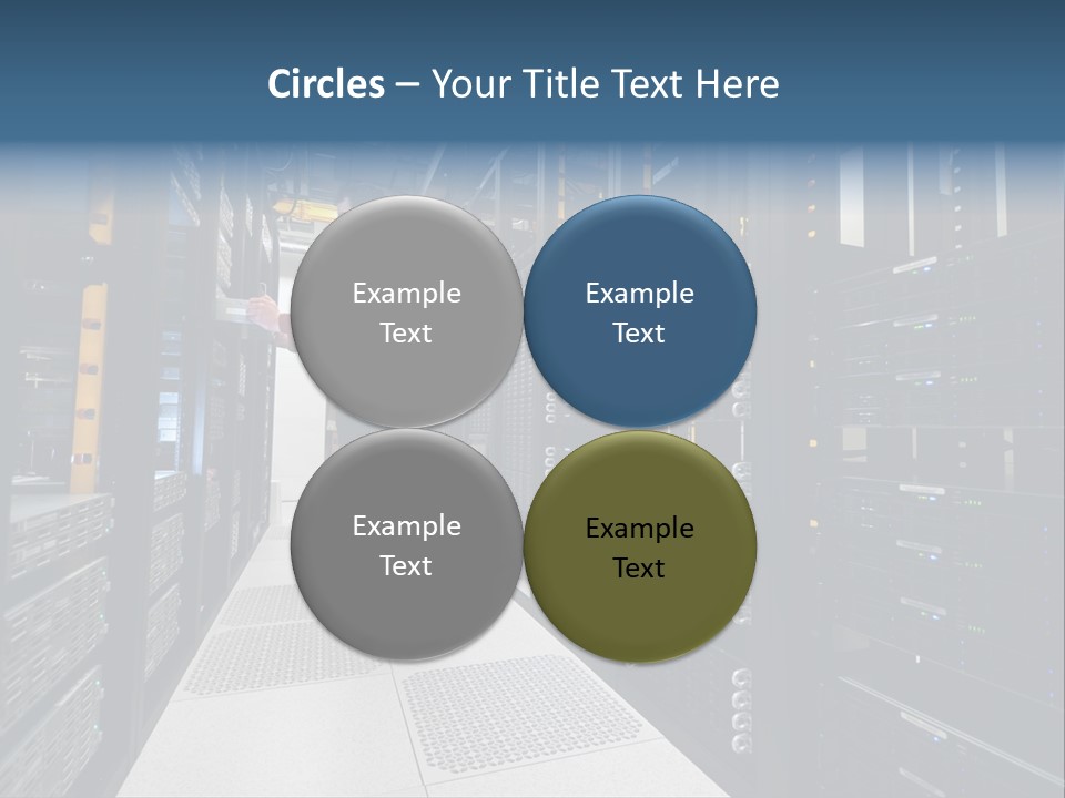 Storage Compartment Firewall It Support PowerPoint Template