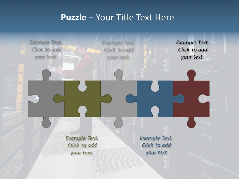 Storage Compartment Firewall It Support PowerPoint Template