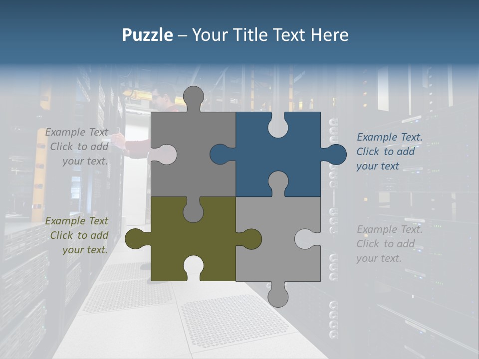 Storage Compartment Firewall It Support PowerPoint Template