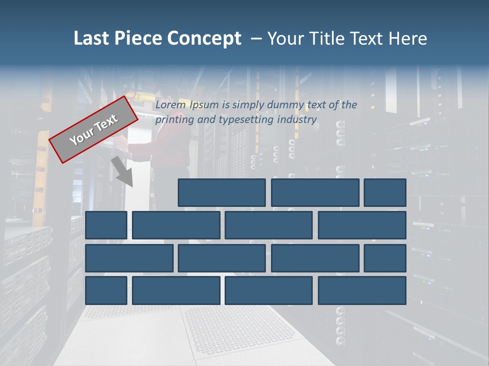 Storage Compartment Firewall It Support PowerPoint Template