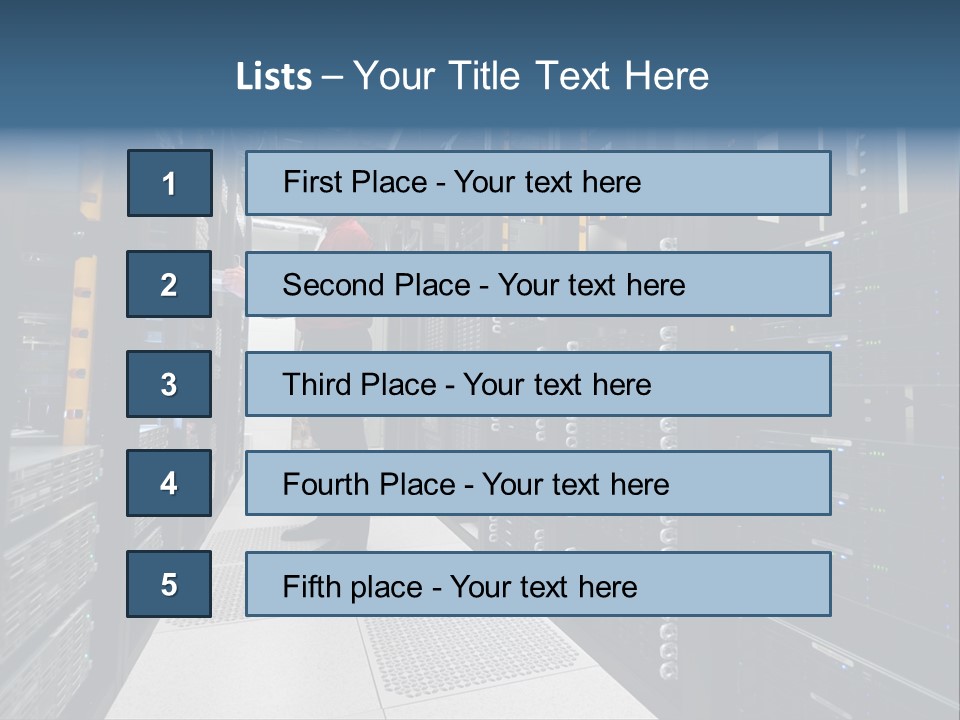 Storage Compartment Firewall It Support PowerPoint Template