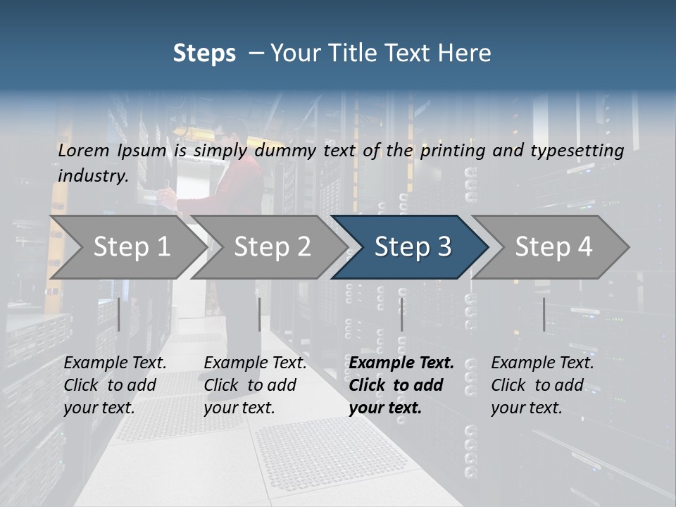 Storage Compartment Firewall It Support PowerPoint Template