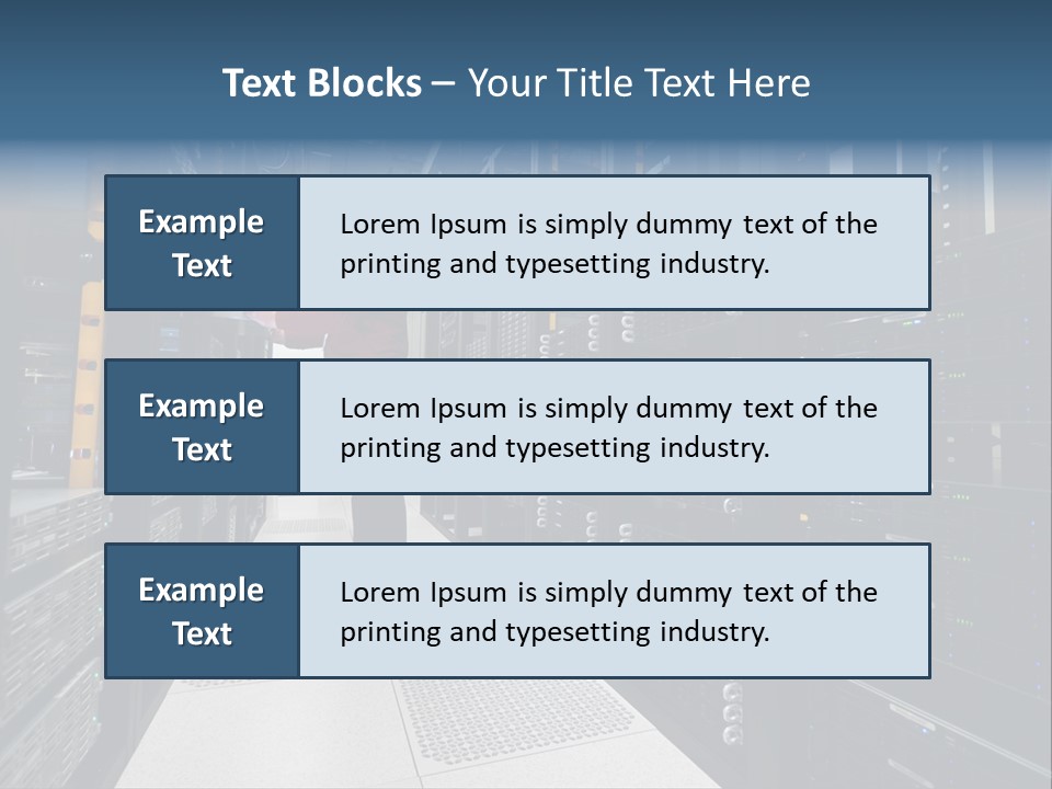 Storage Compartment Firewall It Support PowerPoint Template