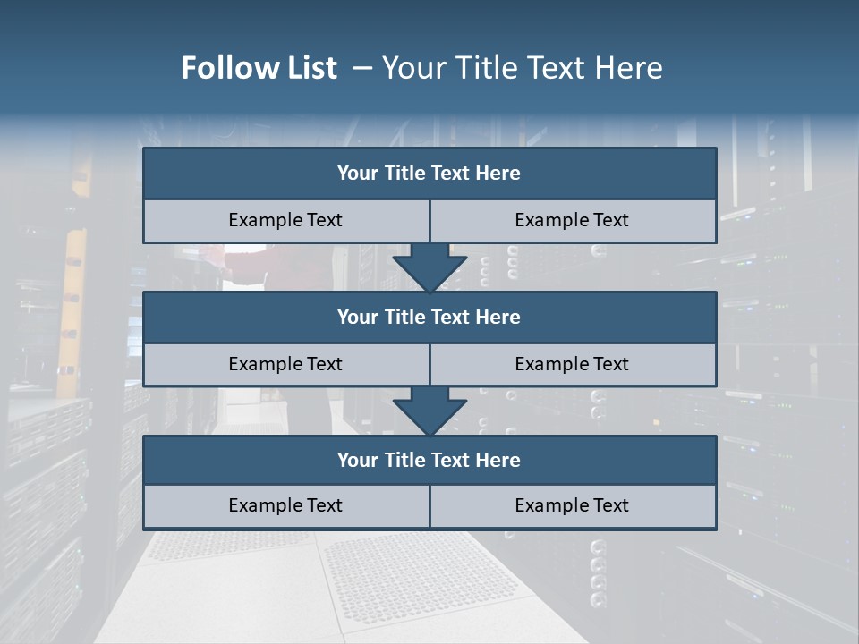 Storage Compartment Firewall It Support PowerPoint Template