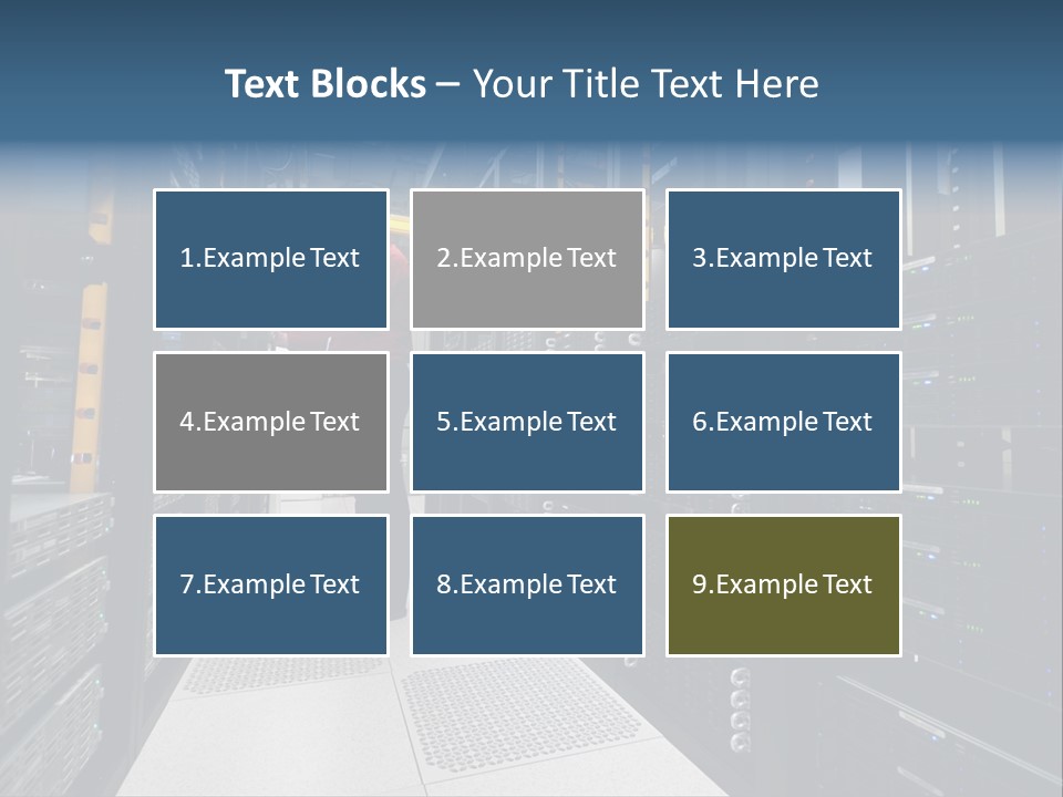 Storage Compartment Firewall It Support PowerPoint Template