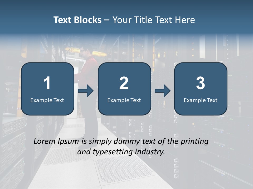 Storage Compartment Firewall It Support PowerPoint Template
