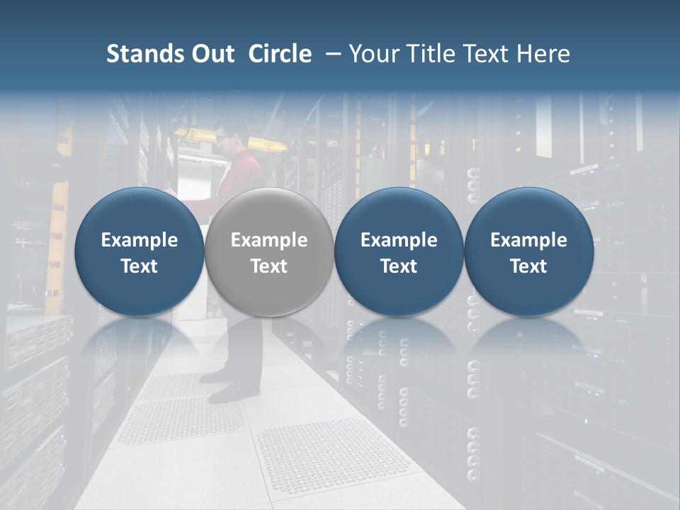 Storage Compartment Firewall It Support PowerPoint Template