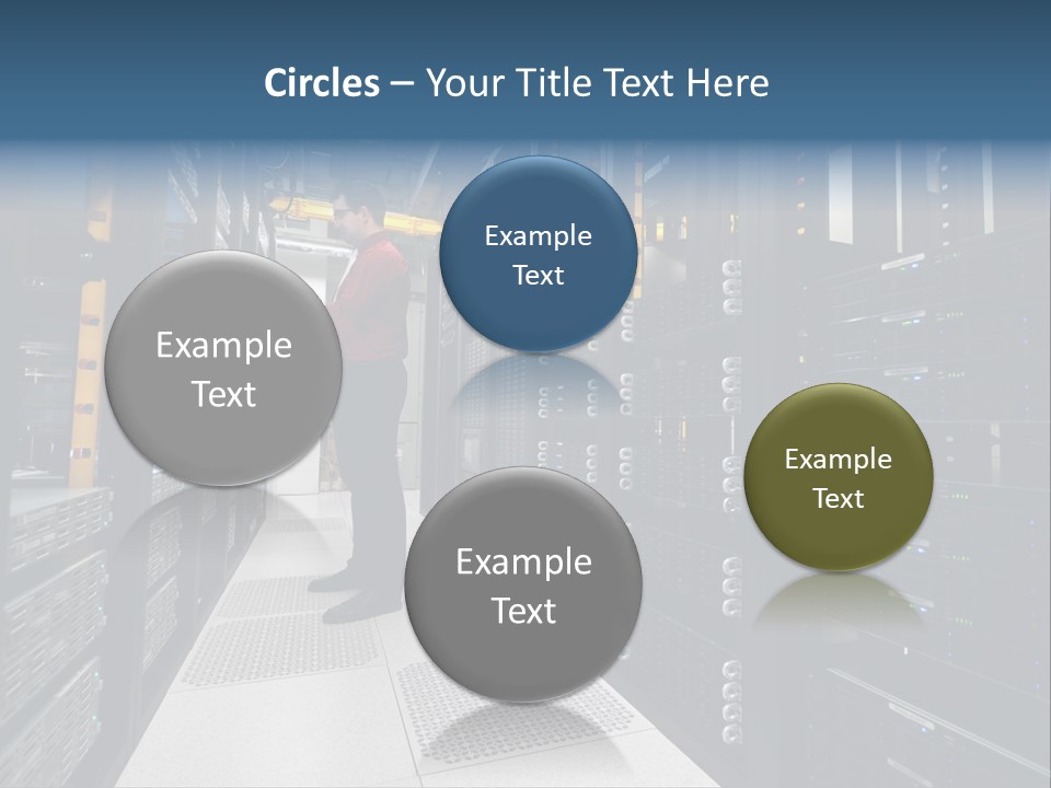 Storage Compartment Firewall It Support PowerPoint Template