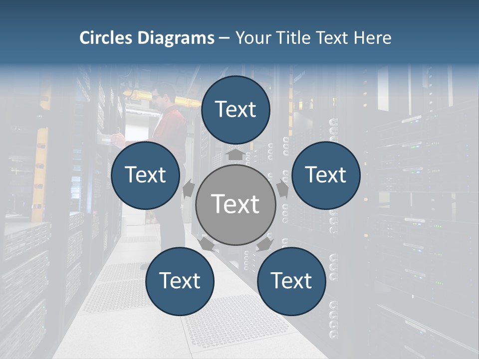 Storage Compartment Firewall It Support PowerPoint Template