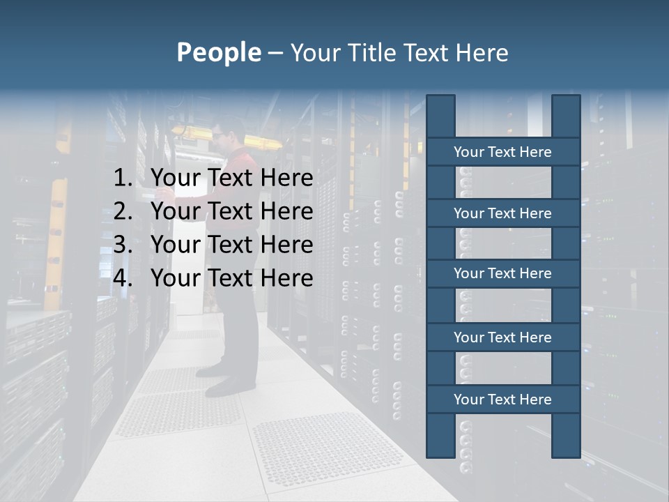 Storage Compartment Firewall It Support PowerPoint Template