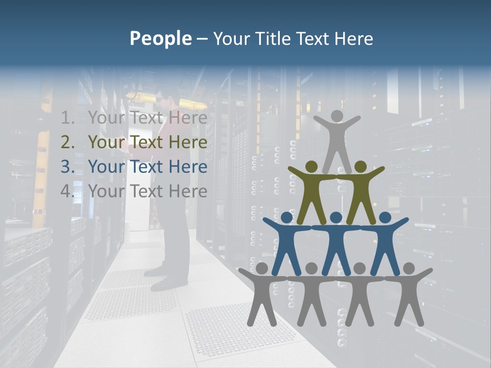 Storage Compartment Firewall It Support PowerPoint Template