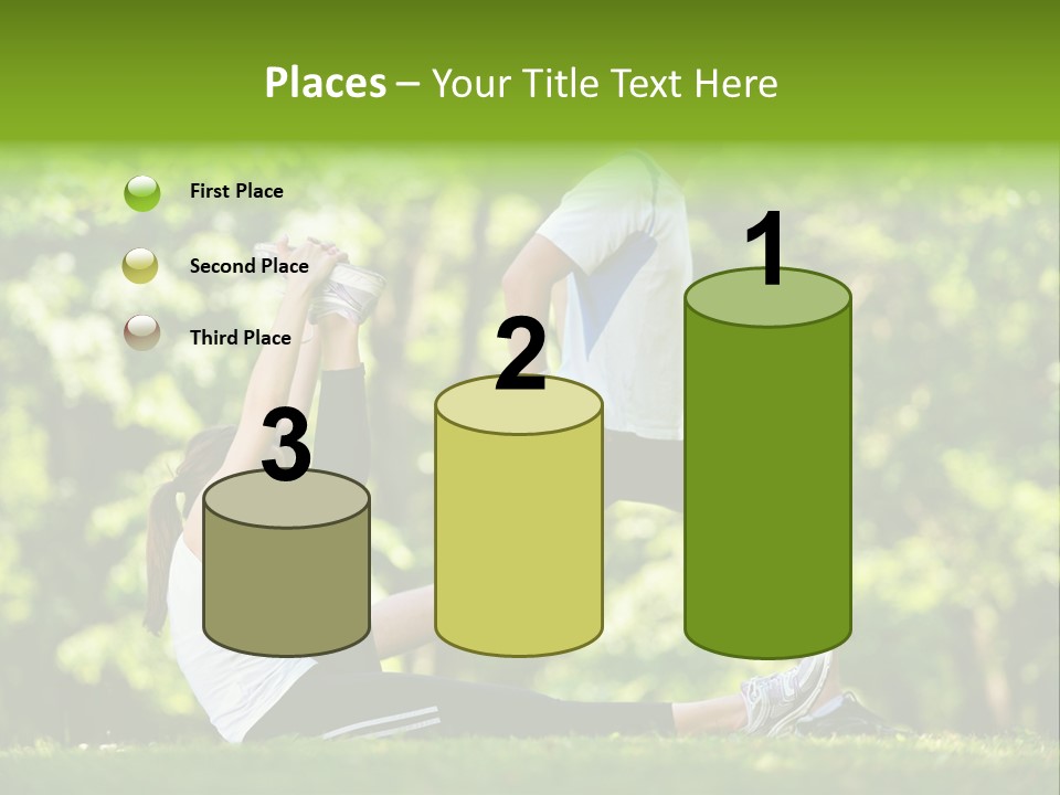 Fitness Run Spring PowerPoint Template